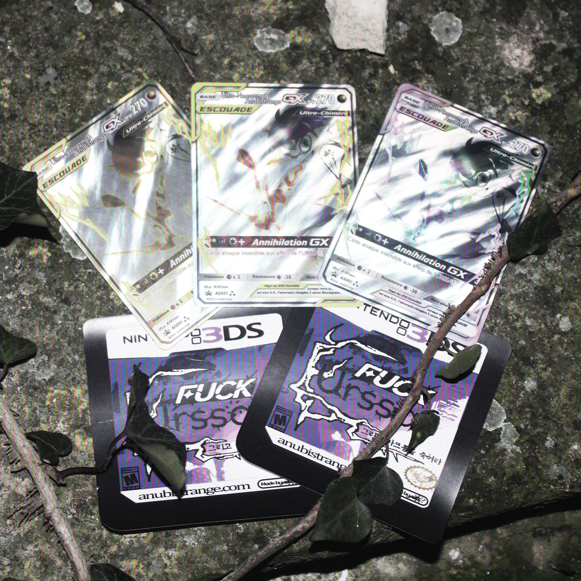 Collection of BROKE PACK: 10 STICKERS + 1 CARTE MYSTÈRE (50 EXEMPLAIRES) in a gallery layout