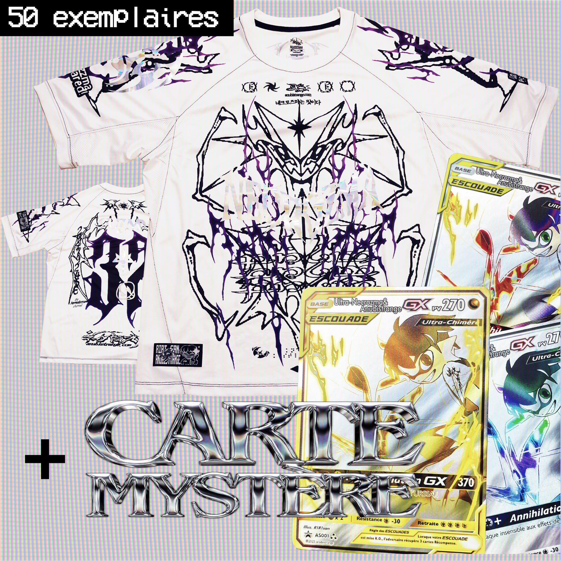 PACK NECROZMA + 1 CARTE MYSTÈRE (50 EXEMPLAIRES)