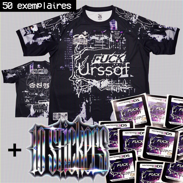 PACK F*CK URSS*F + 10 STICKERS (50 EXEMPLAIRES)